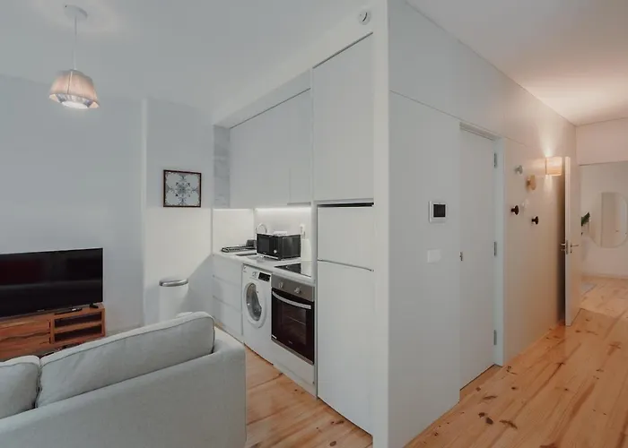 아파트 Cristelo 1 Bed Next To River 포르투